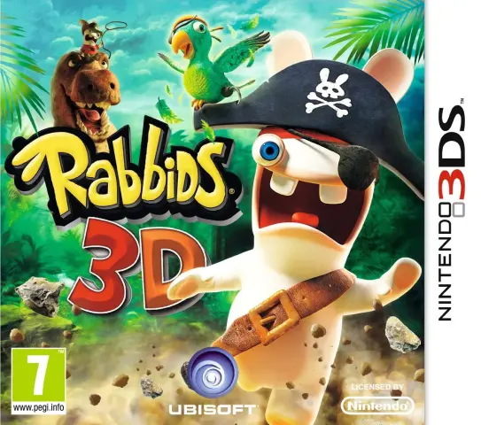 3DS Rabbids 3D cover