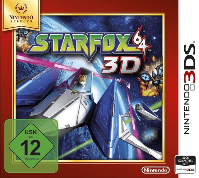 3DS Star Fox 64 3D cover
