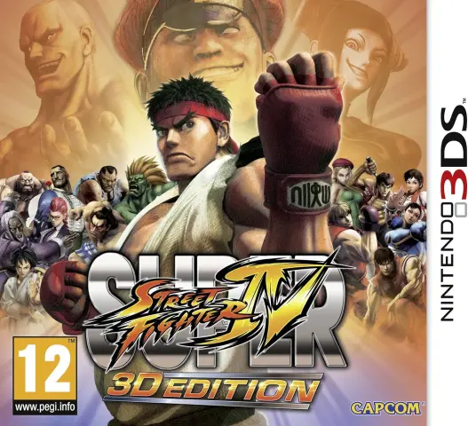 3DS Super Street Fighter IV 3D Edition cover