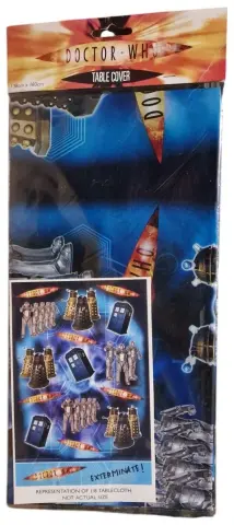 Doctor Who - Exterminate! Table Cover, 138 x 183 cm cover