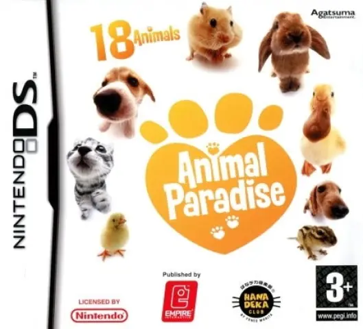 DS Animal Paradise kansikuva