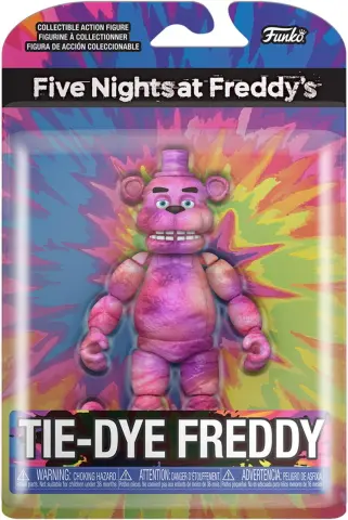 Five Nights at Freddy's: Tie-Dye Freddy Articulated 5" Funko Figure cover