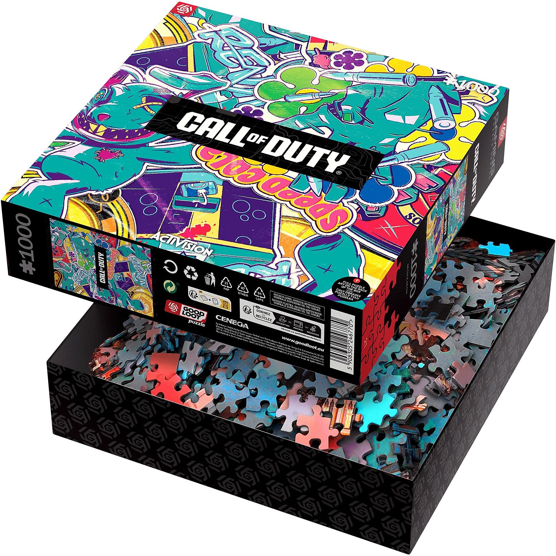 Good Loot Puzzle: Call of Duty - Zombies Collage, 1000 Pieces kansikuva