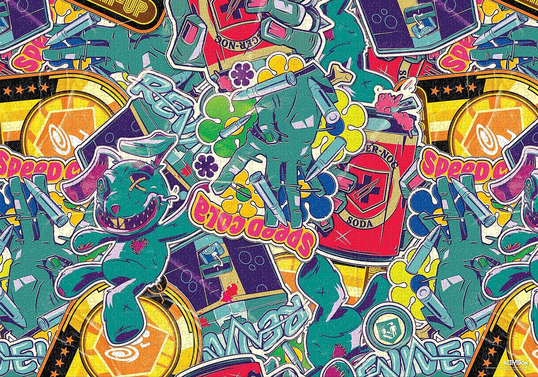 Good Loot Puzzle: Call of Duty - Zombies Collage, 1000 Pieces kuva