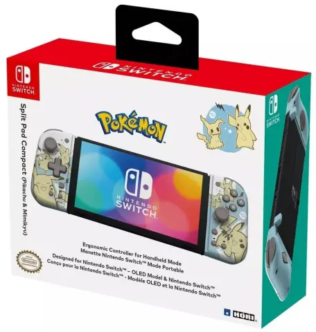HORI Split Pad Compact Controller - Pikachu & Mimikyu (Switch) kansikuva