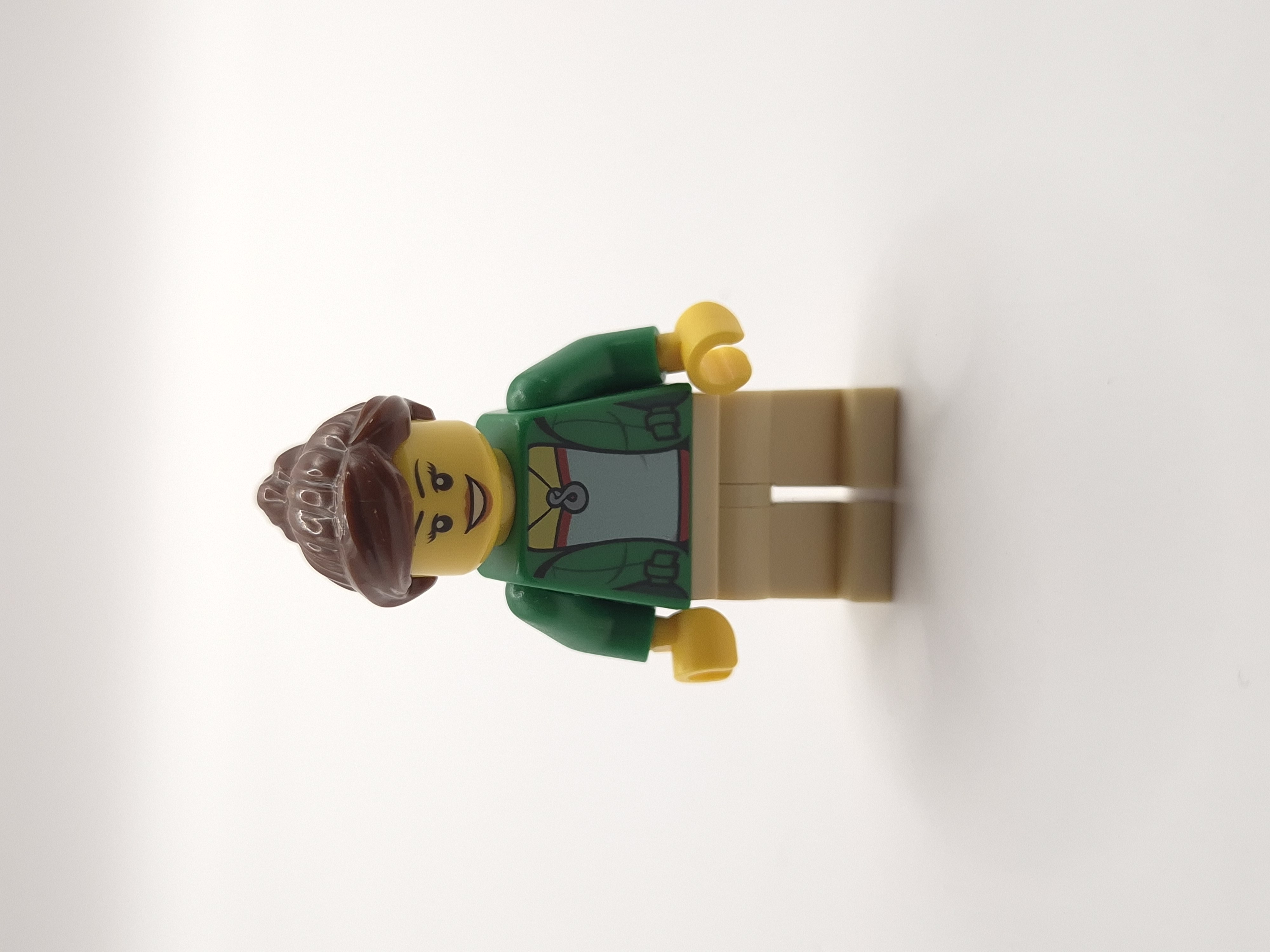 LEGO Minifigures - Female with Green Jacket cover