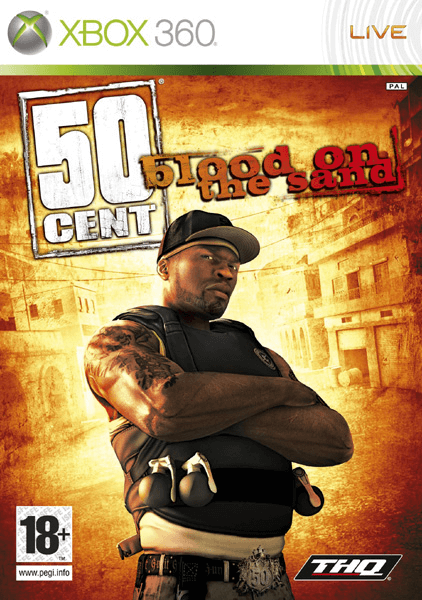 Xbox 360 50 Cent: Blood on the Sand cover