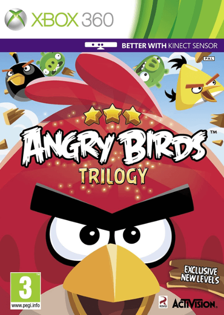 Xbox 360 Angry Birds Trilogy cover
