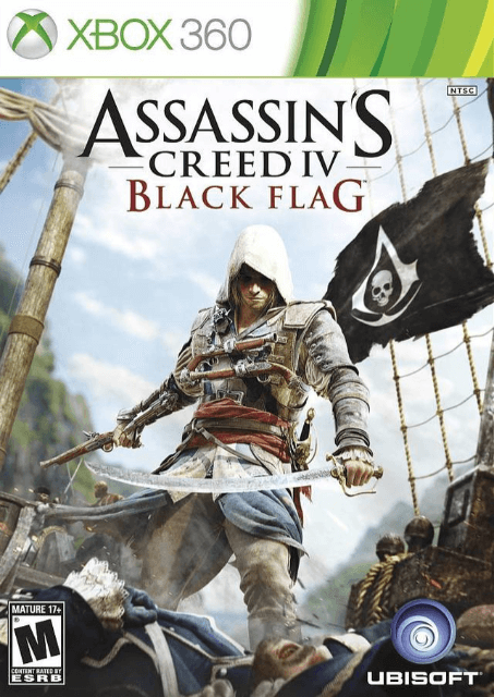 Xbox 360 Assassin's Creed IV: Black Flag cover