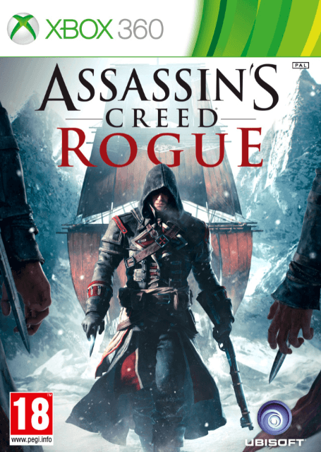 Xbox 360 Assassin's Creed Rogue kansikuva