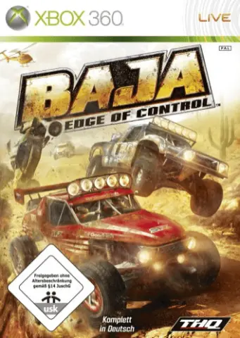 Xbox 360 Baja: Edge of Control kansikuva
