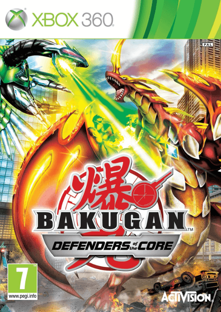 Xbox 360 Bakugan: Defenders of the Core kansikuva