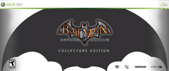 Xbox 360 Batman: Arkham Asylum Collector's Edition kansikuva