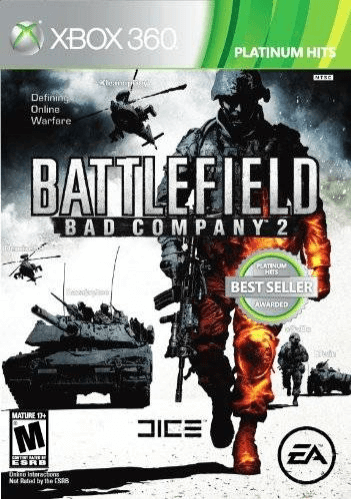 Xbox 360 Battlefield: Bad Company 2 kansikuva
