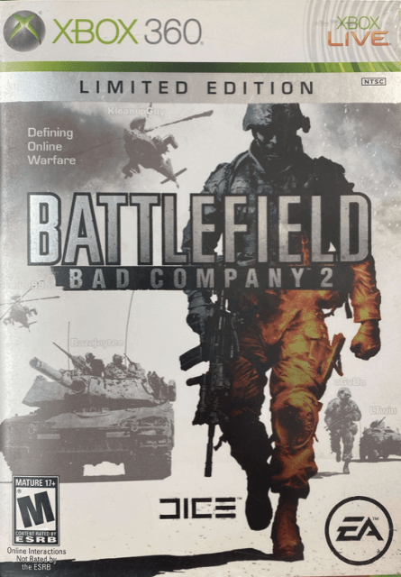 Xbox 360 Battlefield: Bad Company 2 Limited Edition cover