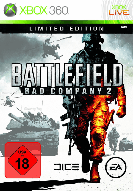 Xbox 360 Battlefield: Bad Company 2 Limited Edition kansikuva