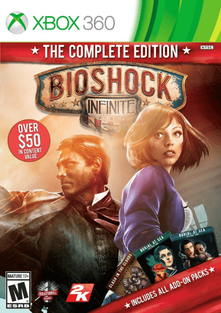 Xbox 360 BioShock Infinite kansikuva