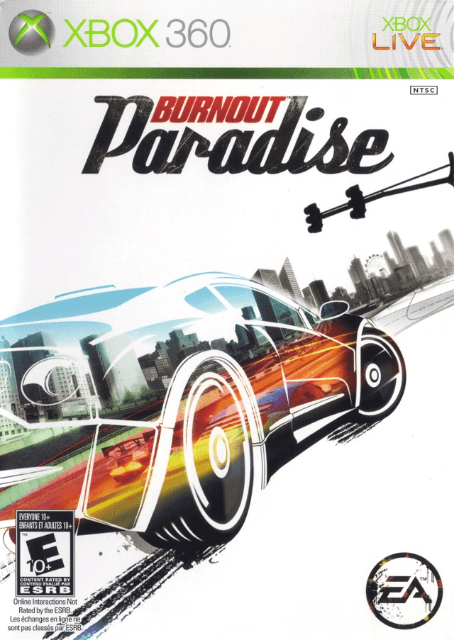 Xbox 360 Burnout Paradise cover