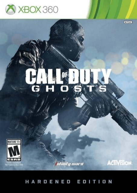 Xbox 360 Call of Duty: Ghosts cover