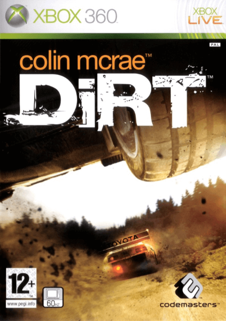 Xbox 360 Colin McRae: DiRT kansikuva