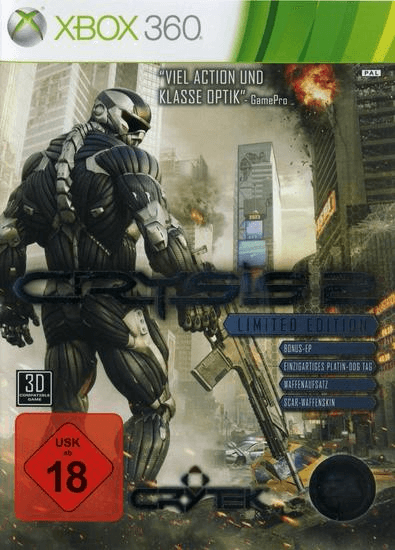 Xbox 360 Crysis 2 Limited Edition cover