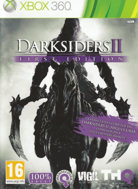 Xbox 360 Darksiders II kansikuva