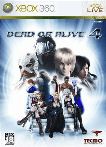 Xbox 360 Dead or Alive 4 kansikuva