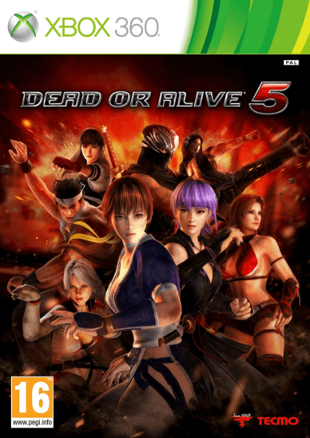 Xbox 360 Dead or Alive 5 cover