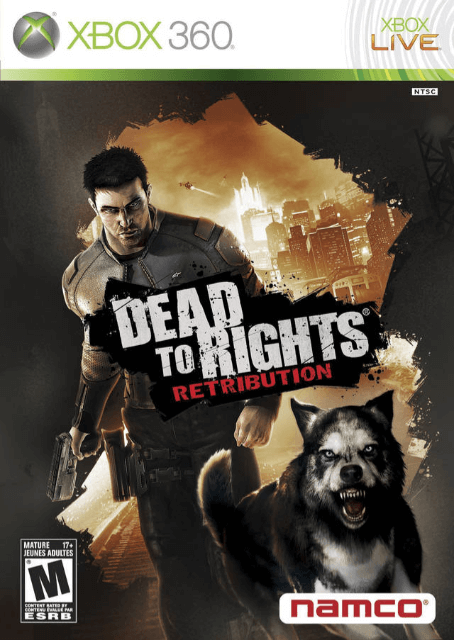 Xbox 360 Dead To Rights: Retribution kansikuva