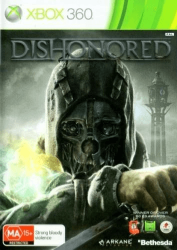 Xbox 360 Dishonored cover