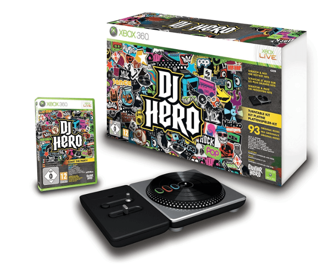 Xbox 360 DJ Hero cover