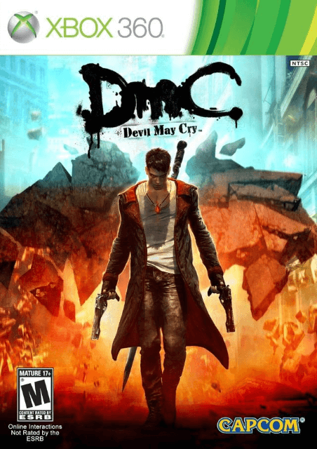 Xbox 360 DmC: Devil May Cry cover
