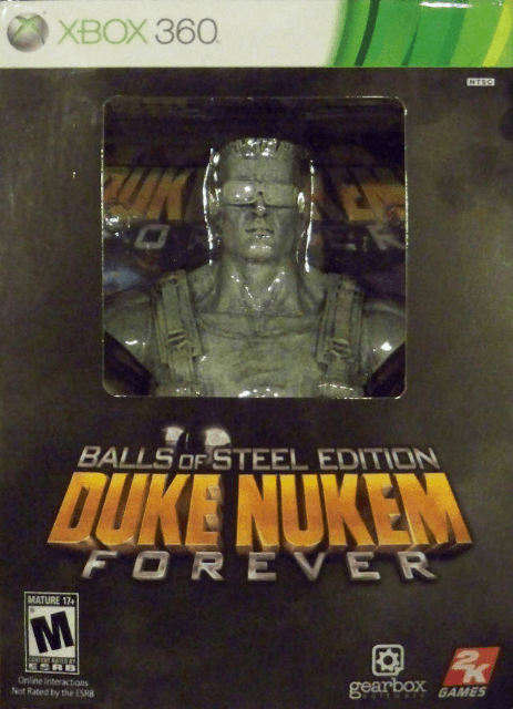 Xbox 360 Duke Nukem Forever cover