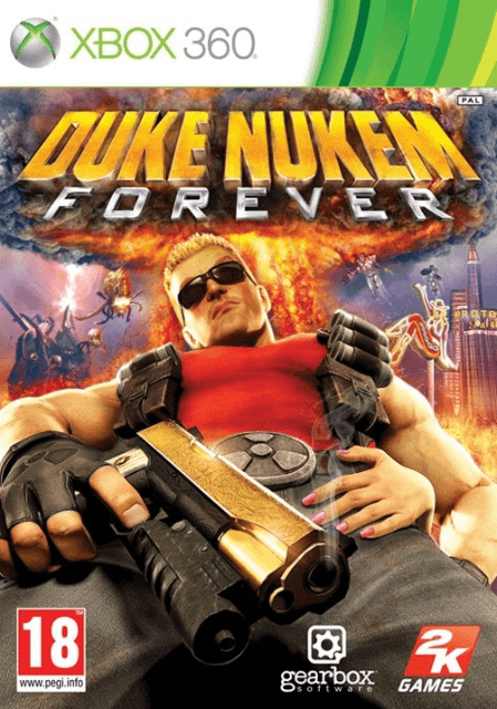 Xbox 360 Duke Nukem Forever cover