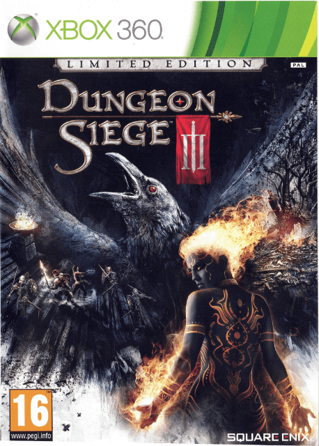 Xbox 360 Dungeon Siege III Limited Edition cover