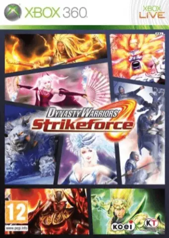 Xbox 360 Dynasty Warriors: Strikeforce kansikuva