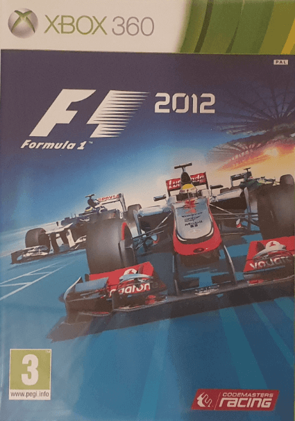 Xbox 360 F1 2012 kansikuva