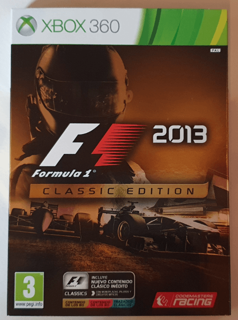 Xbox 360 F1 2013 kansikuva