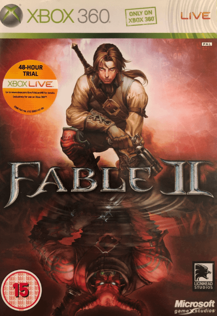 Xbox 360 Fable II cover
