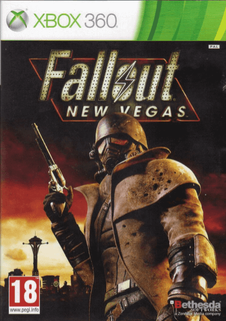 Xbox 360 Fallout: New Vegas cover