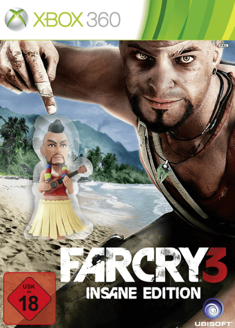 Xbox 360 Far Cry 3 cover