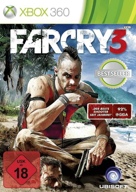 Xbox 360 Far Cry 3 cover