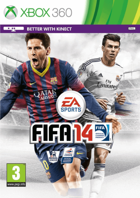 Xbox 360 FIFA 14 cover