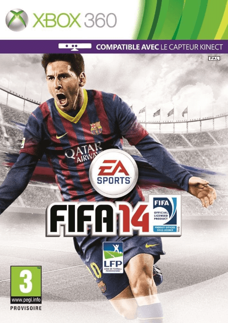 Xbox 360 FIFA 14 kansikuva