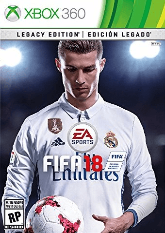 Xbox 360 FIFA 18 cover