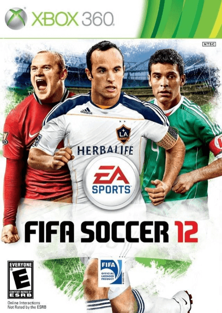Xbox 360 FIFA Soccer 12 cover