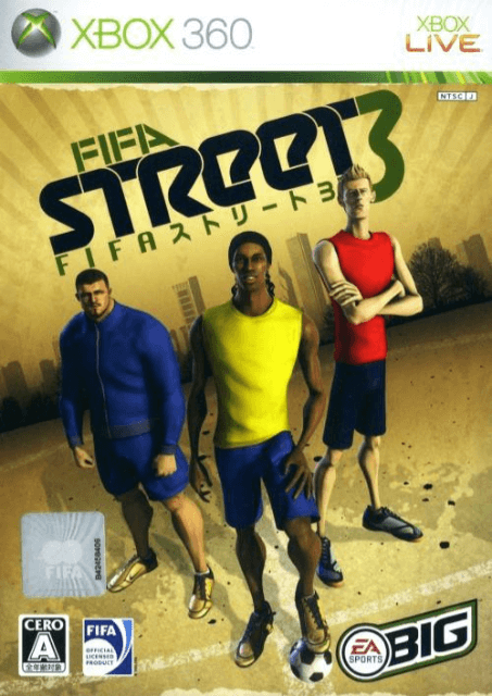 Xbox 360 FIFA Street 3 kansikuva
