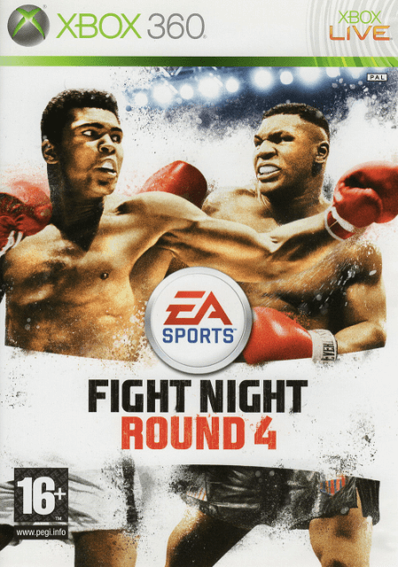 Xbox 360 Fight Night Round 4 kansikuva
