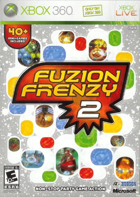 Xbox 360 Fuzion Frenzy 2 cover
