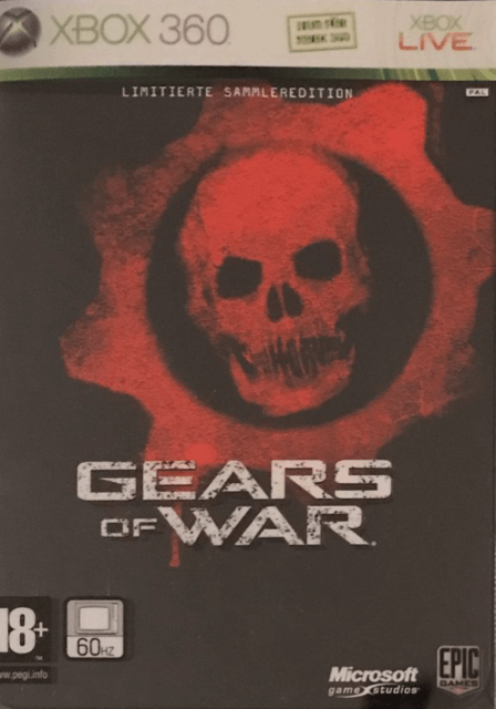 Xbox 360 Gears of War kansikuva